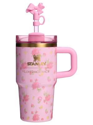 Stanley 1913 x LoveShackFancy Quencher H2.O FlowState™ Tumbler with Handle | 20 OZ | 0.6 L