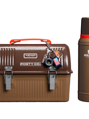 The Post Malone x Stanley Legendary Classic Bottle and Lunch Box Set