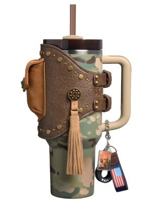 The Post Malone x Stanley Quencher® H2.0 FlowState™ Tumbler with Quencher® Pouch Belt | 40 OZ | 1.18 L